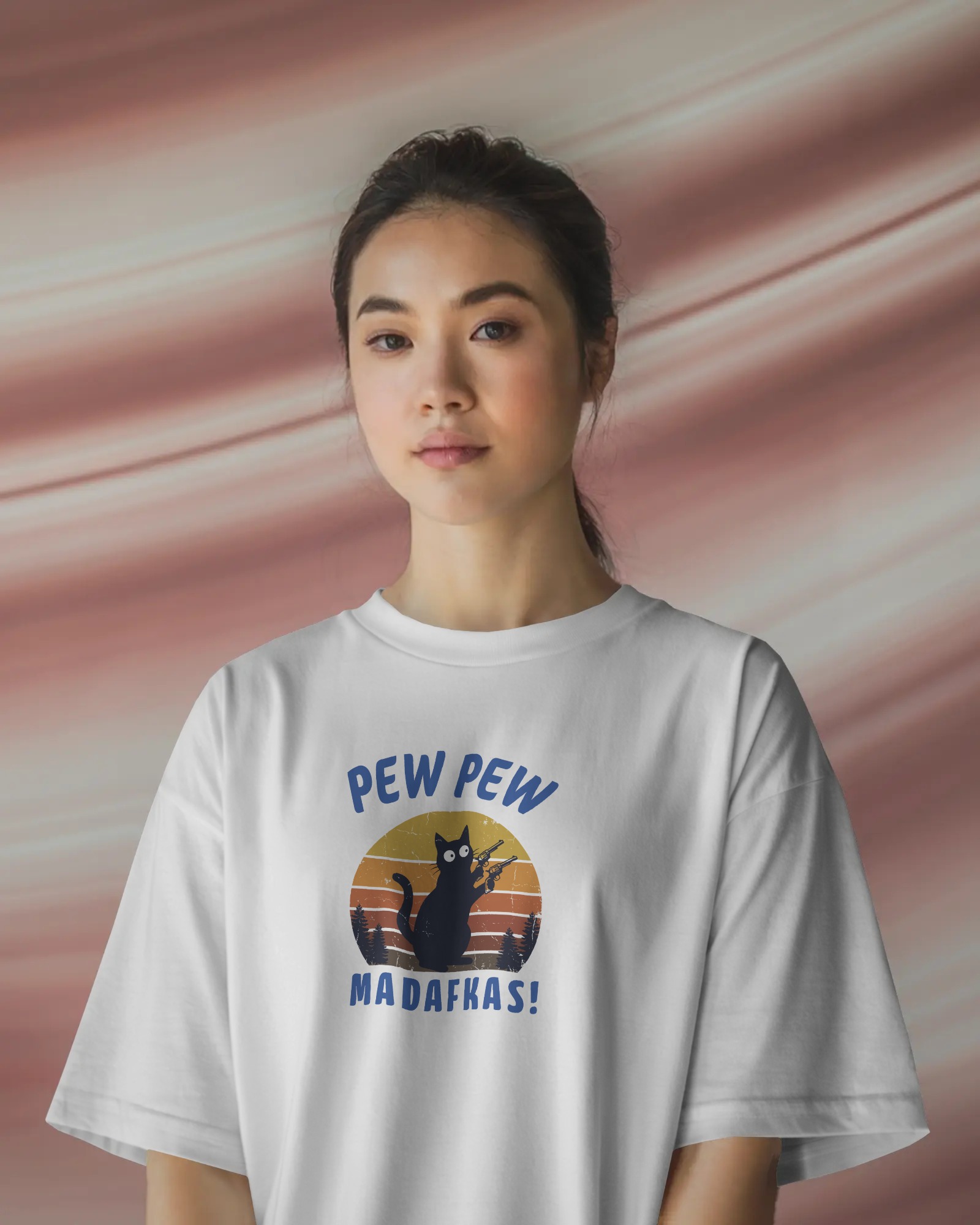 Madafakas Unisex Beyaz Tişört