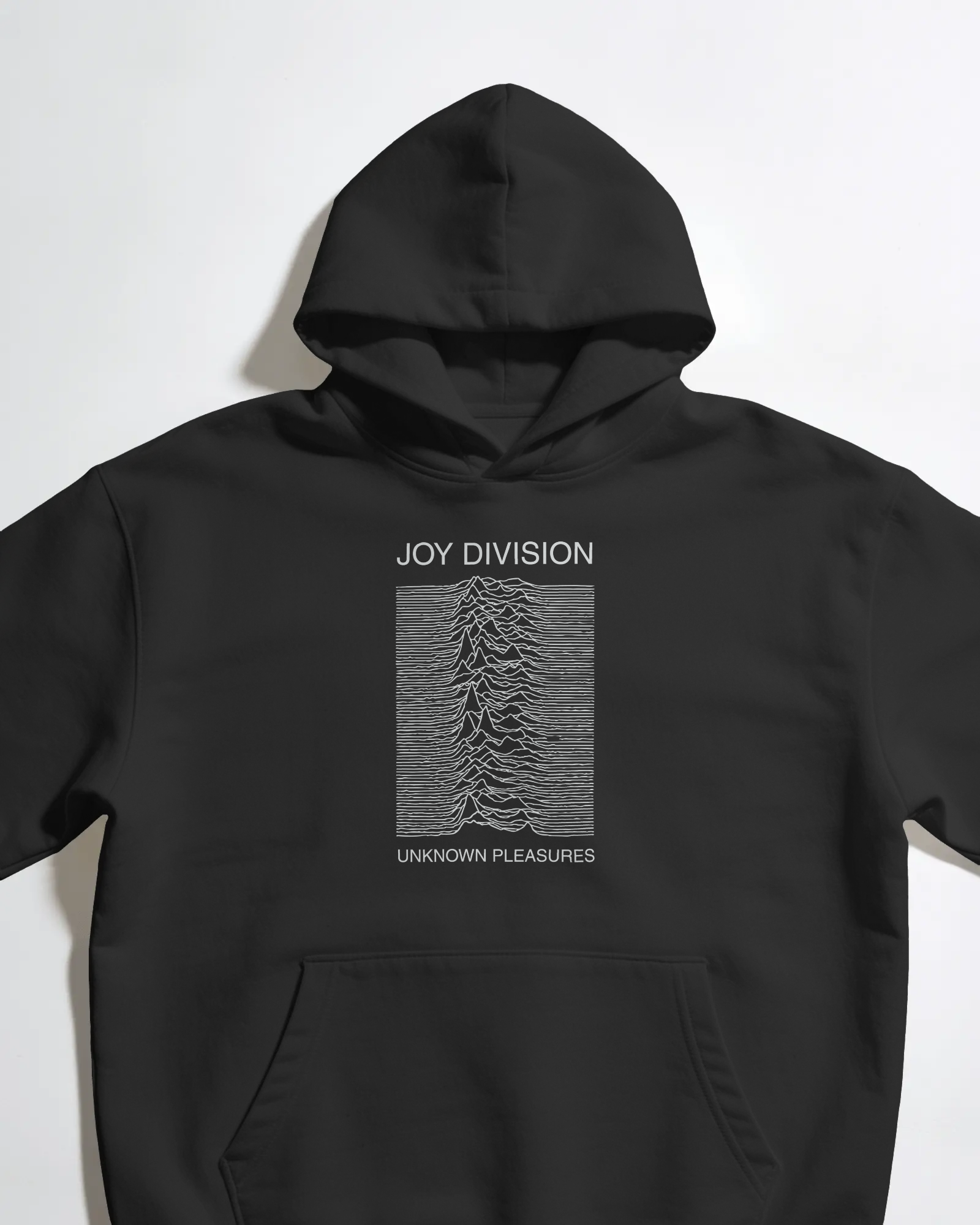 Joy Division Siyah Kapüşonlu Sweatshirt
