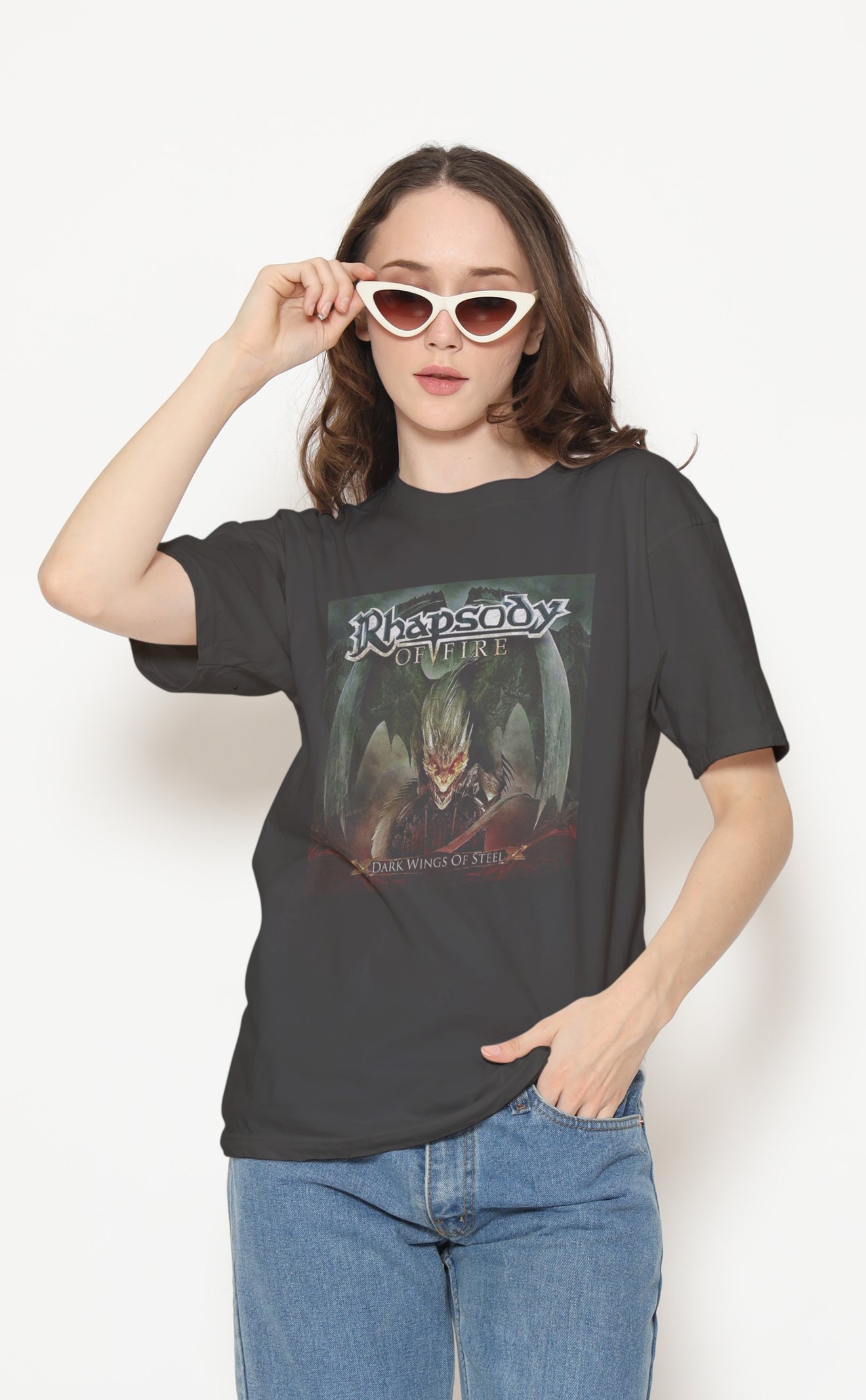 Rhapsody of Fire Dijital Baskı Unisex Tişört