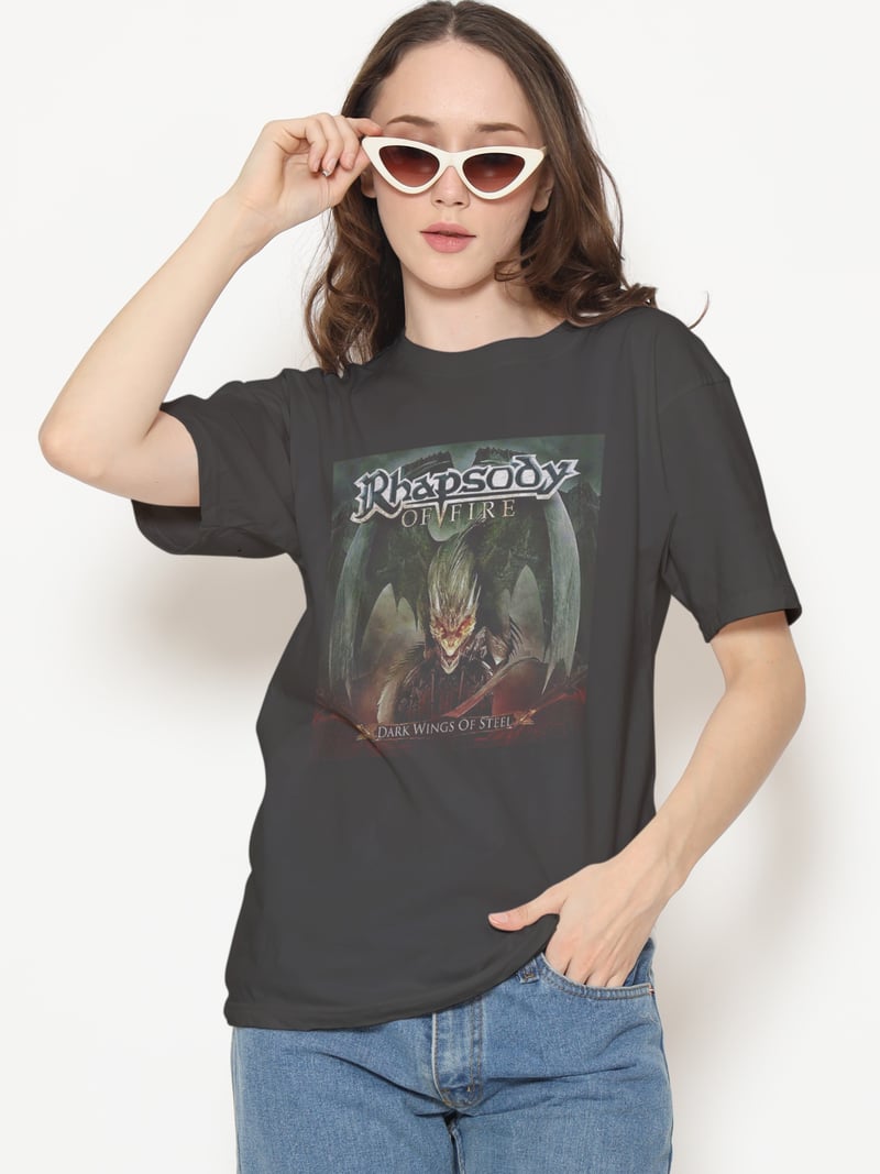 Rhapsody of Fire Dijital Baskı Unisex Tişört