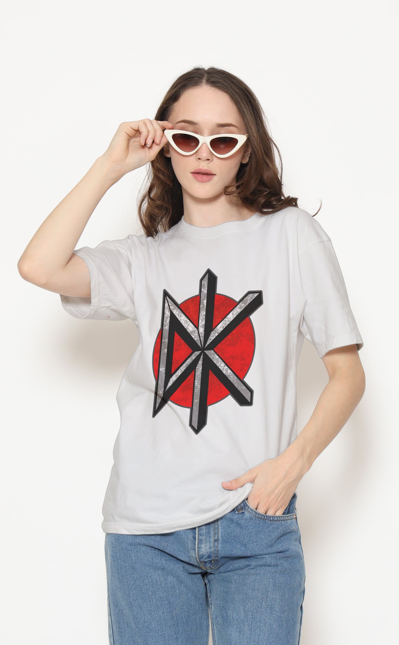 Dead Kennedys Unisex Beyaz Tişört