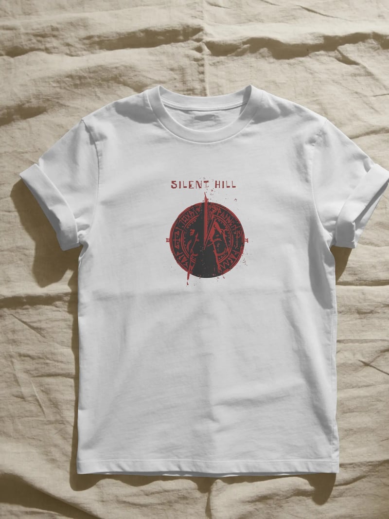 Silent Hill Beyaz Tişört