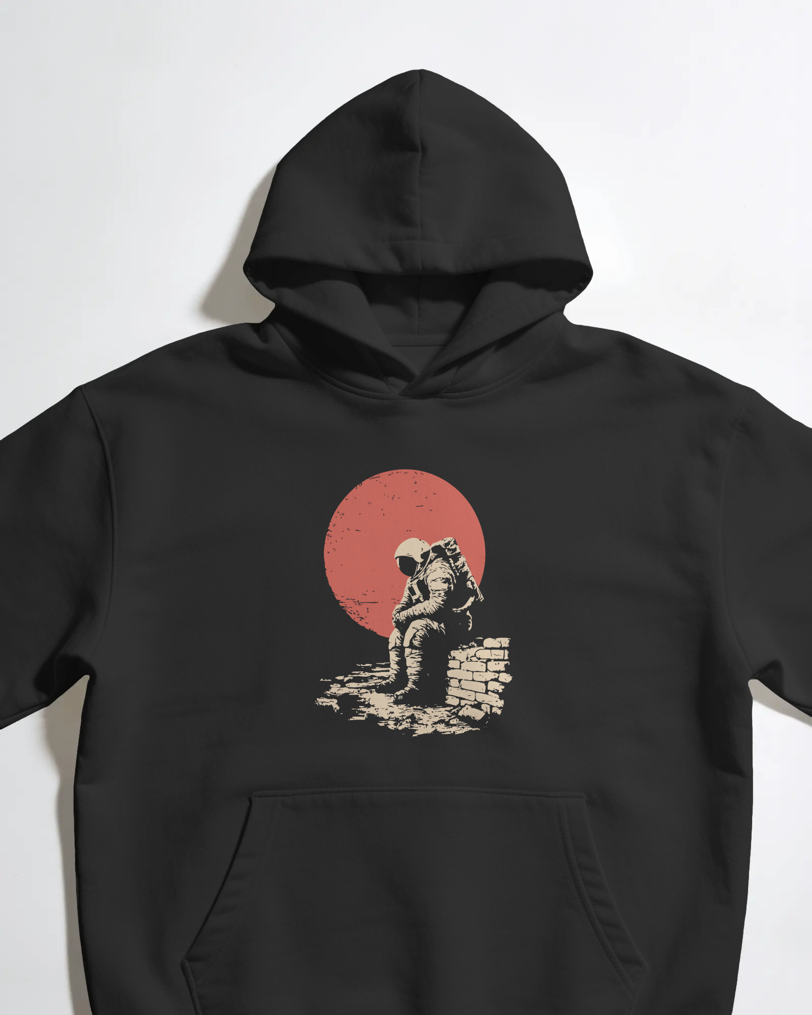 Astronaut Kapüşonlu Sweatshirt
