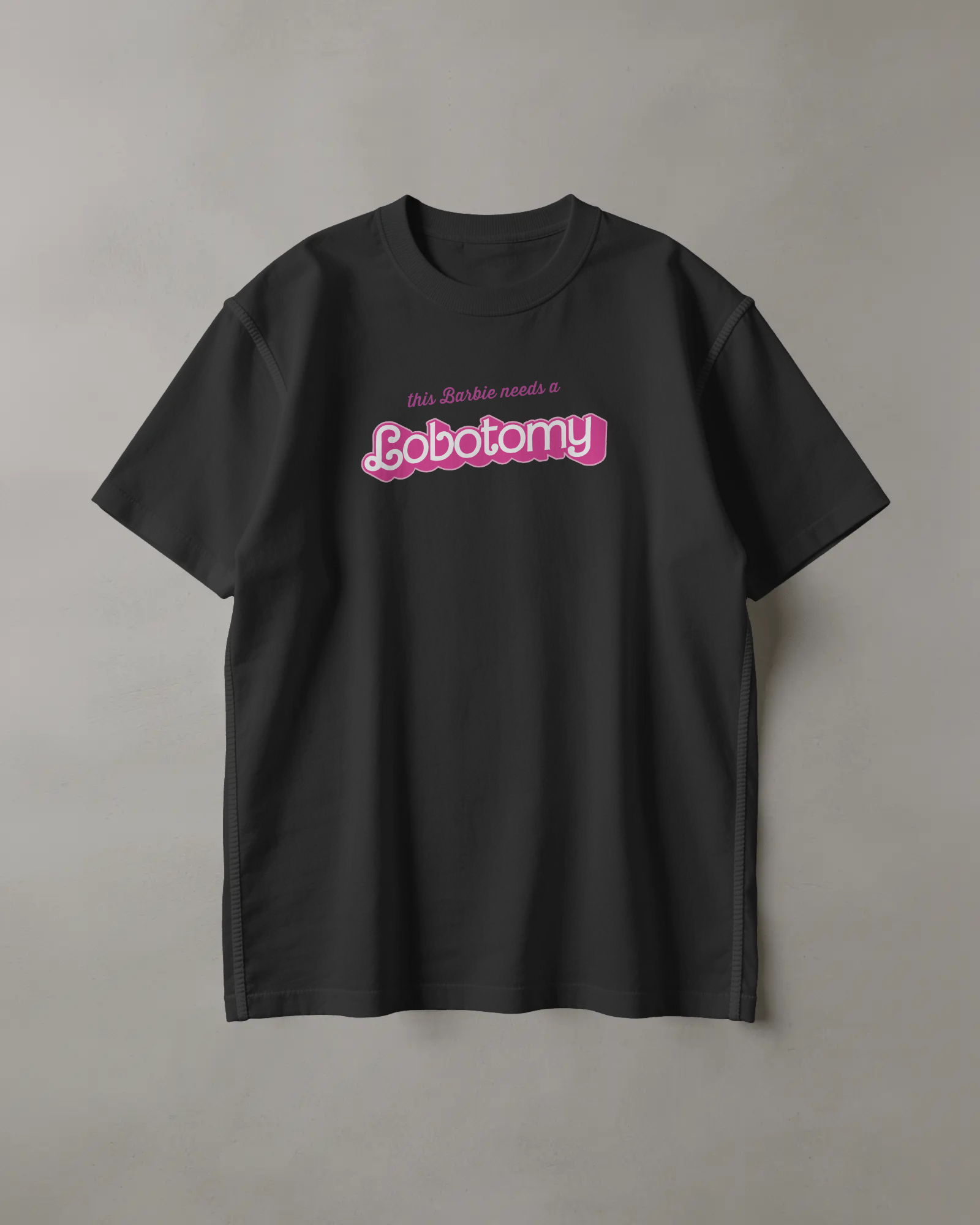 Lobotomy Siyah Tişört