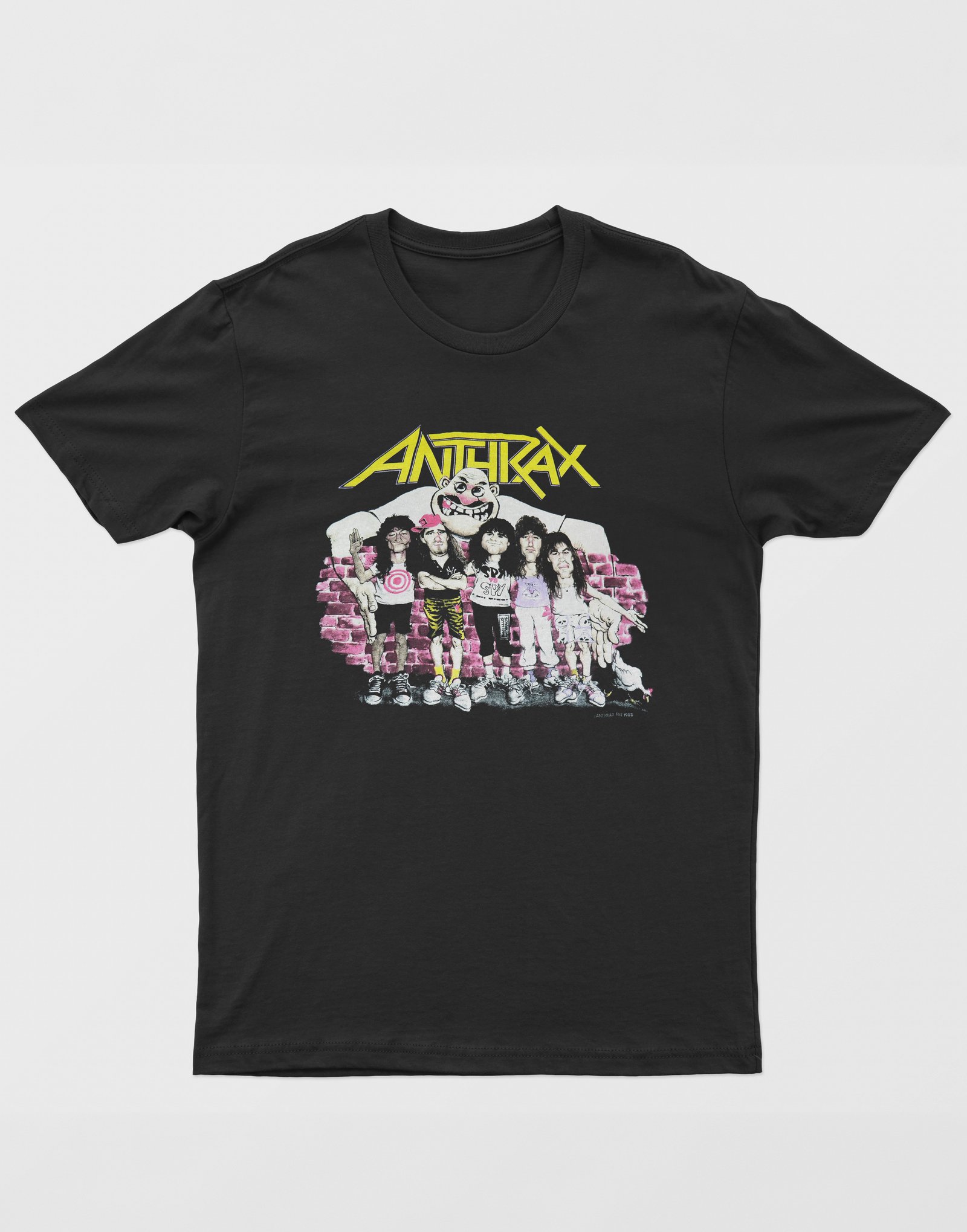 Anthrax Dijital Baskı Unisex Tişört