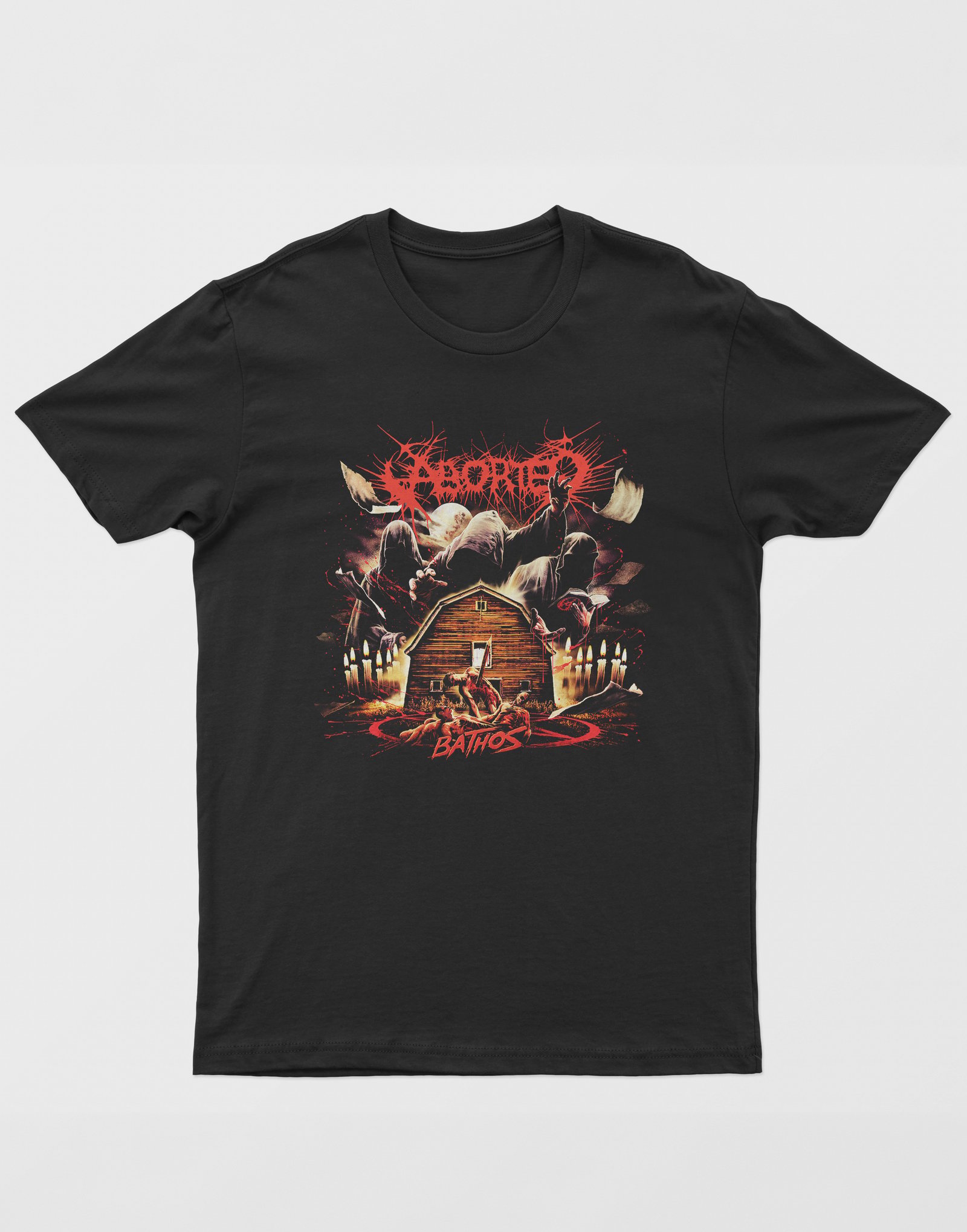 Aborted Dijital Baskı Unisex Tişört