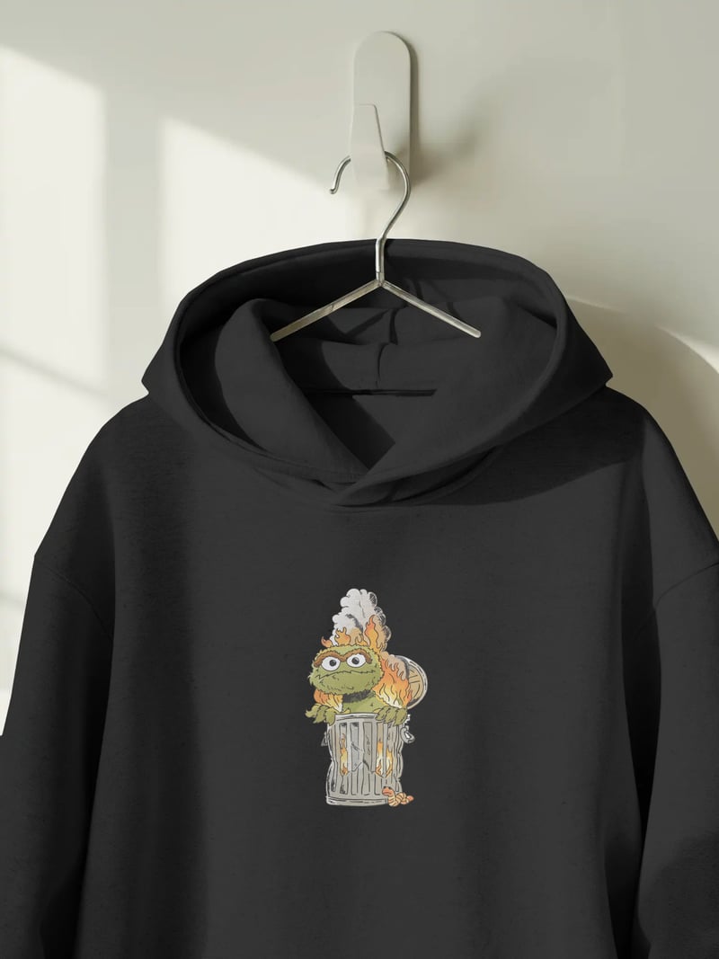 Susam Sokağı Kapüşonlu Sweatshirt