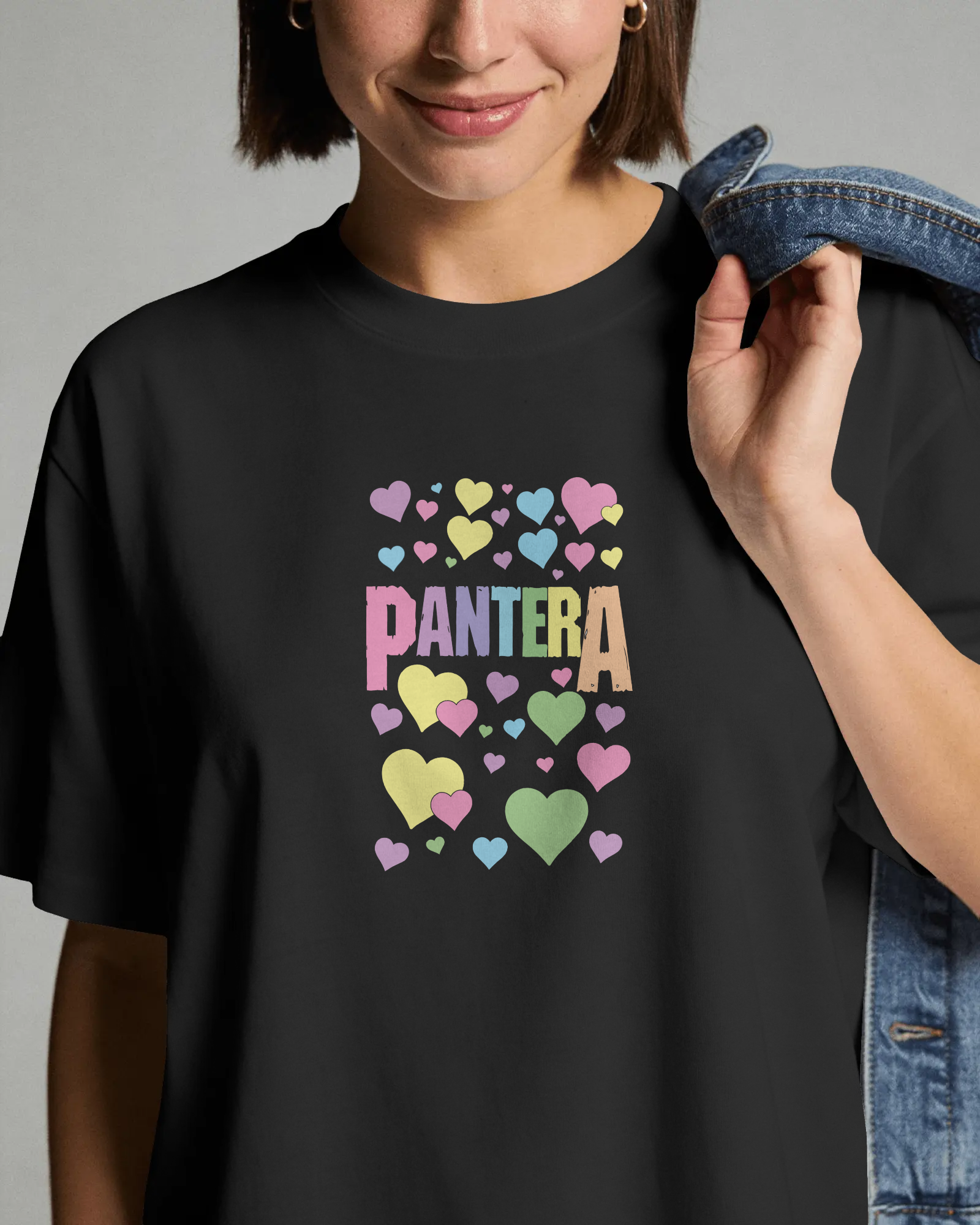 Pantera Siyah Unisex Tişört