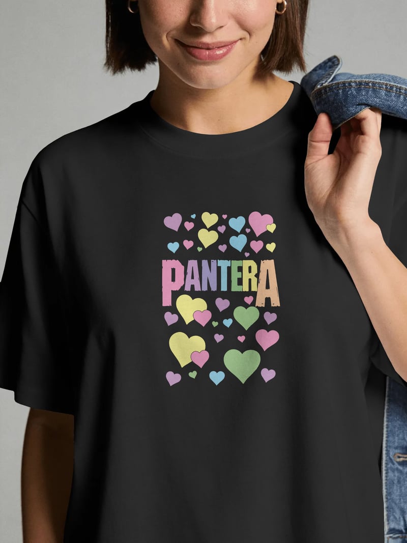 Pantera Siyah Unisex Tişört