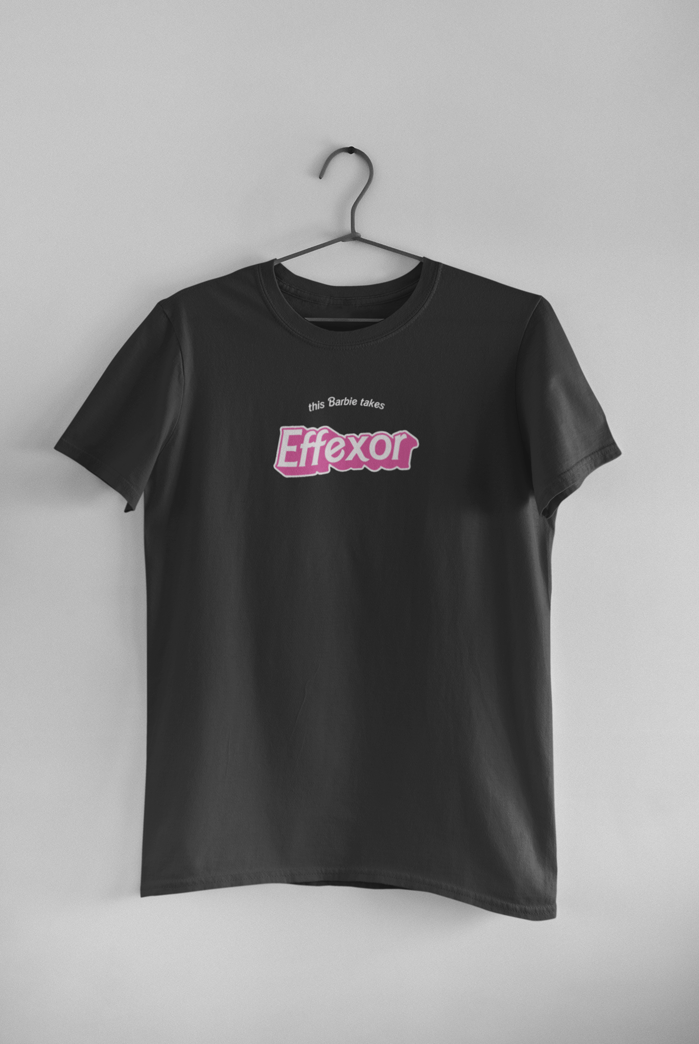 This Barbie Takes Unisex Siyah Tişört
