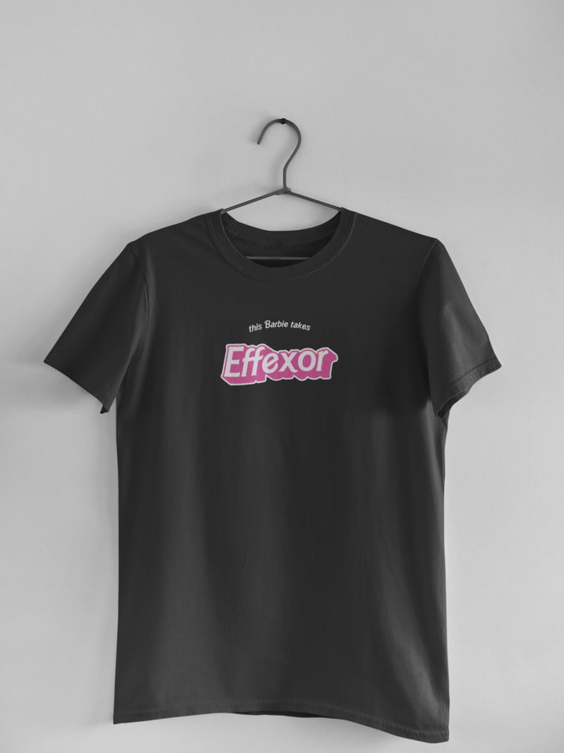 This Barbie Takes Unisex Siyah Tişört