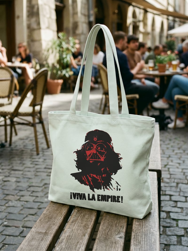 Star Wars Fermuarlı Astarlı Körüklü Kanvas Çanta 35 x 40 cm