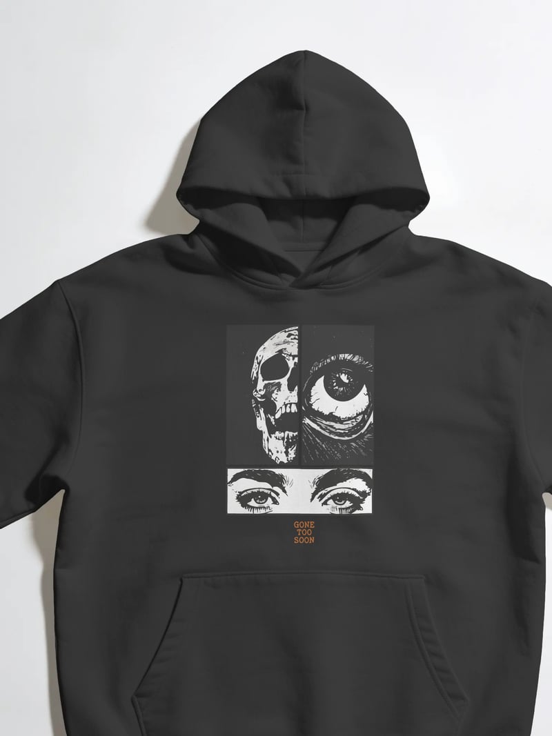 Gone Too Soon Unisex Siyah Sweatshirt