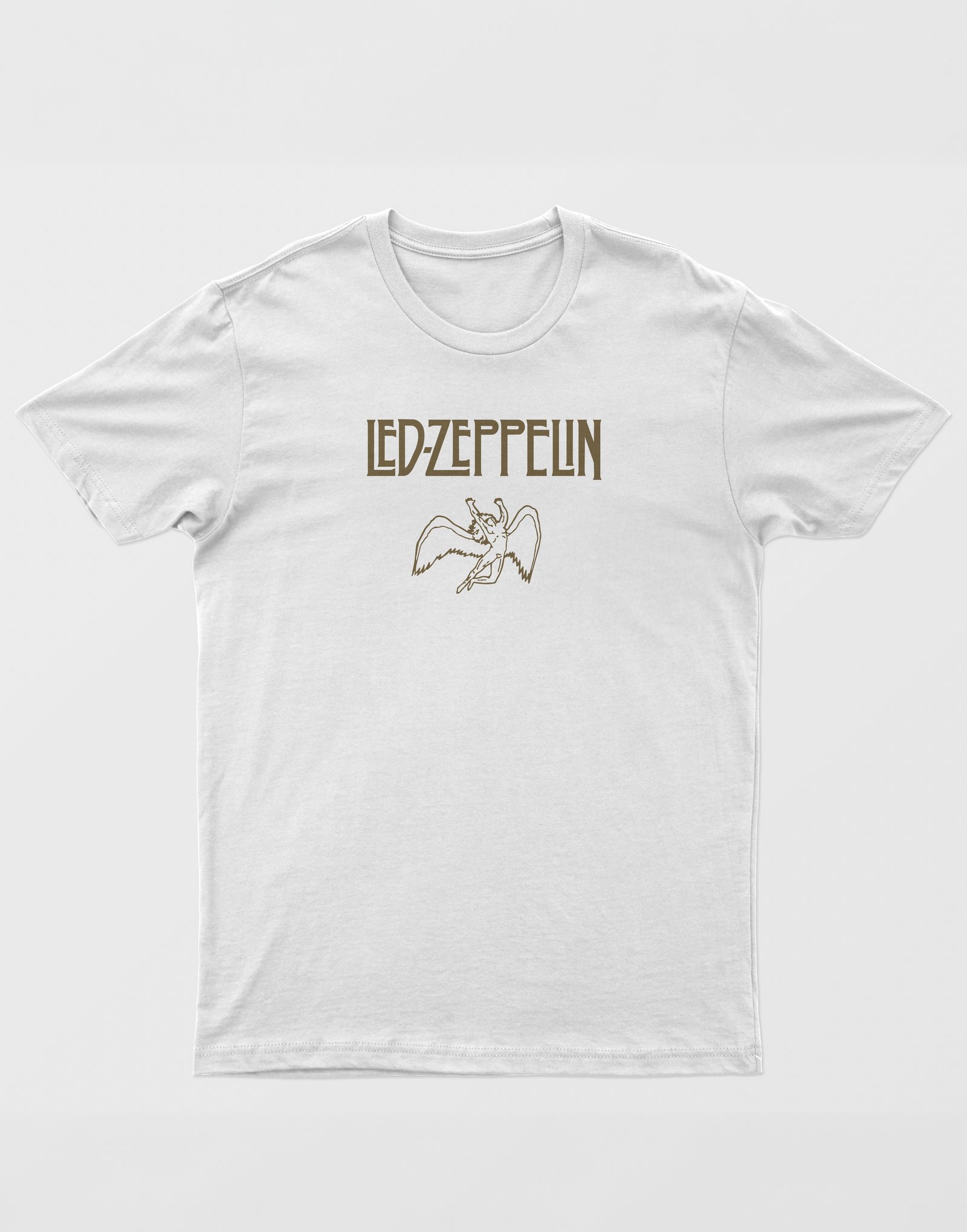 Led Zeppelin Unisex Beyaz Tişört