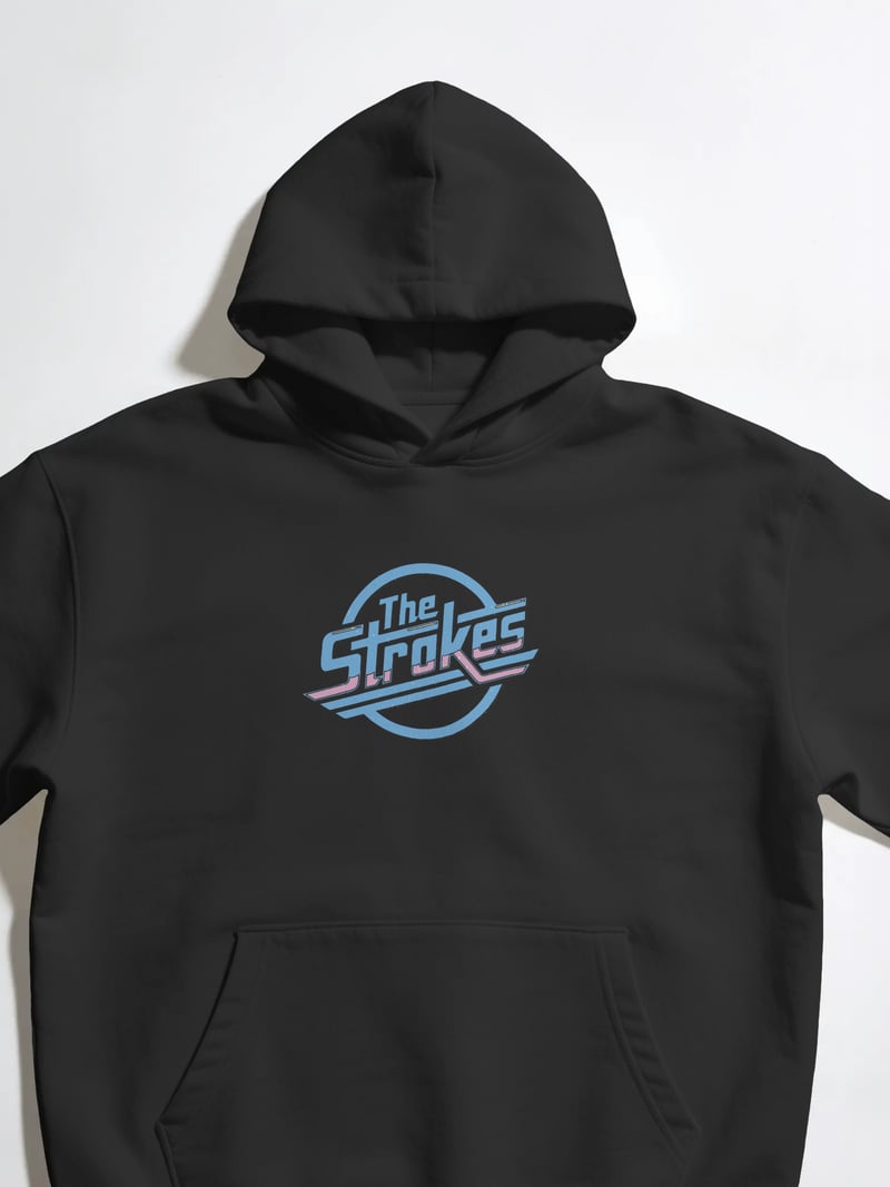 The Strokes Kapüşonlu Sweatshirt