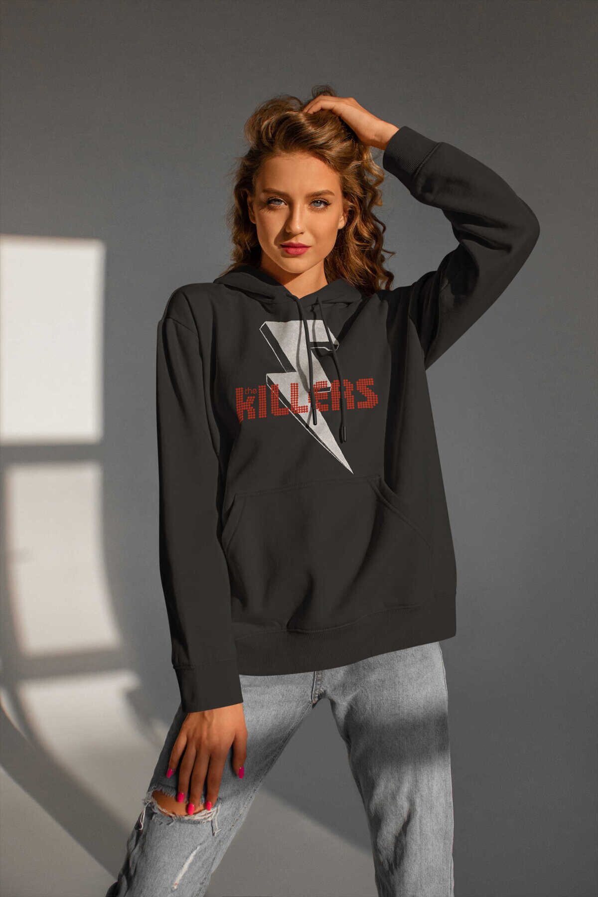 The Killers Dijital Baskı Kapüşonlu Unisex Sweatshirt