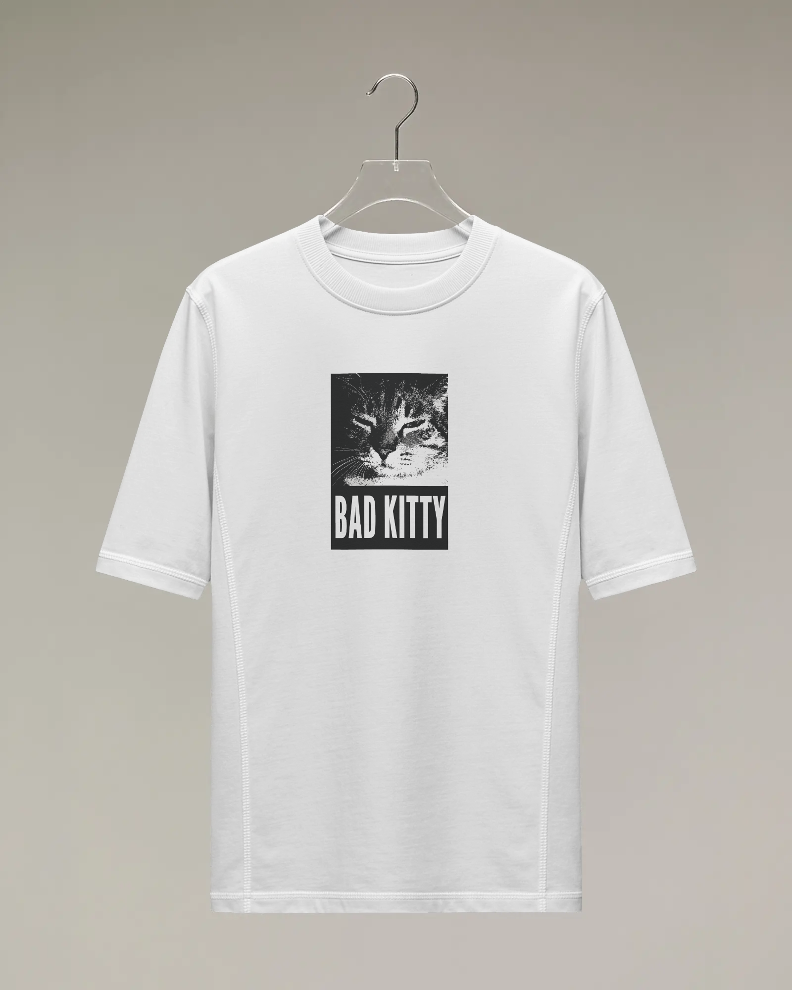 Bad Kitty Beyaz Tişört