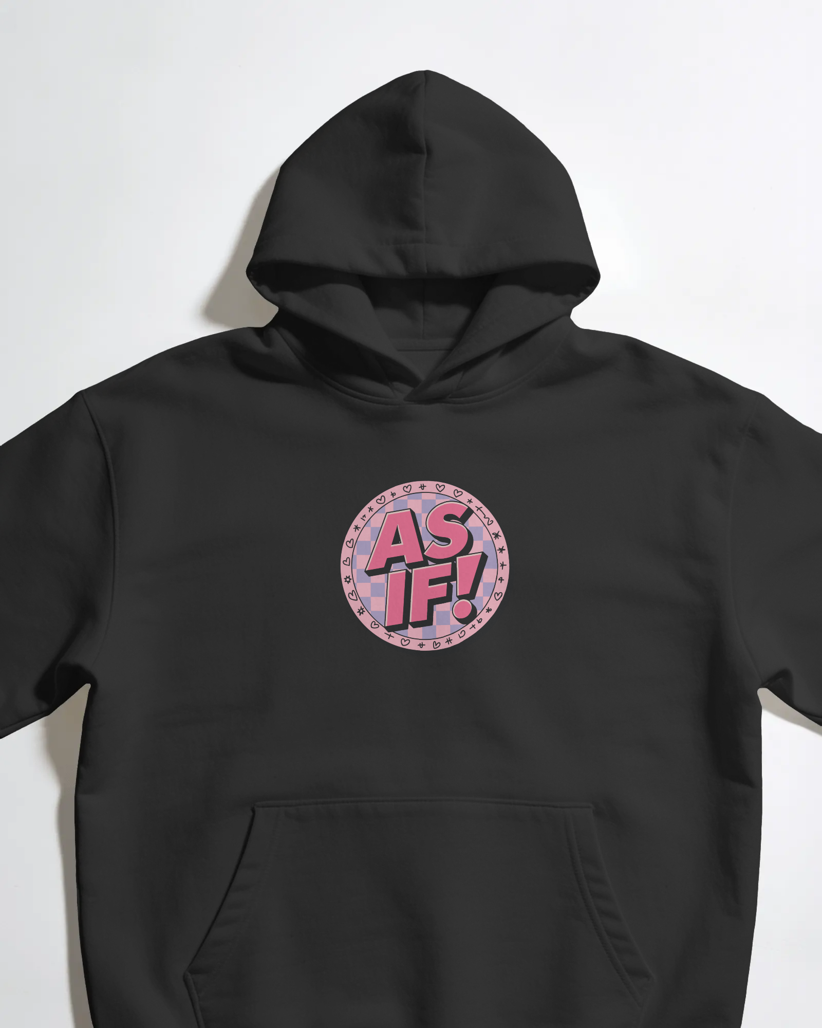 As If Siyah Kapüşonlu Sweatshirt