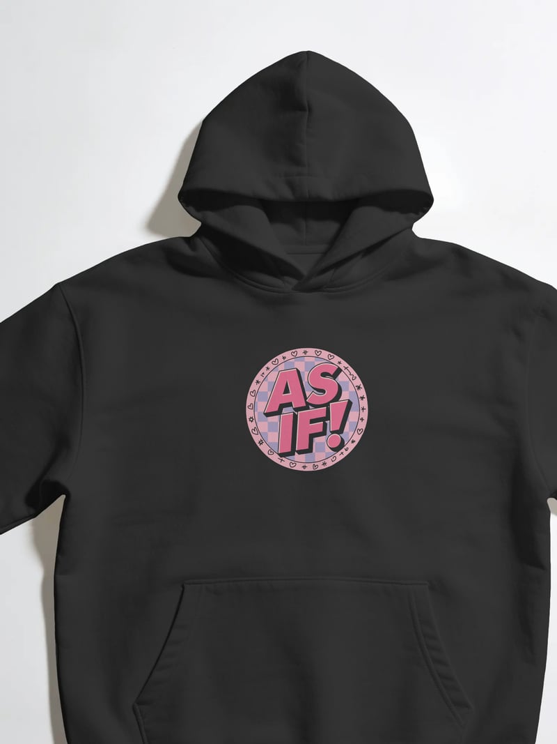 As If Siyah Kapüşonlu Sweatshirt
