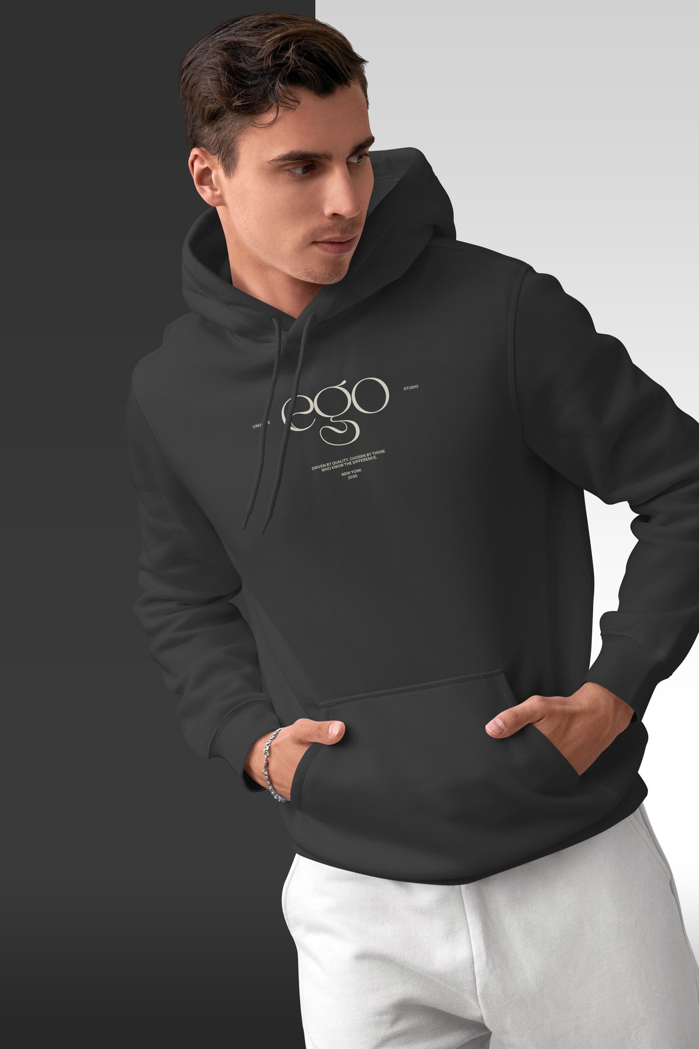 Ego Kapüşonlu Unisex Sweatshirt
