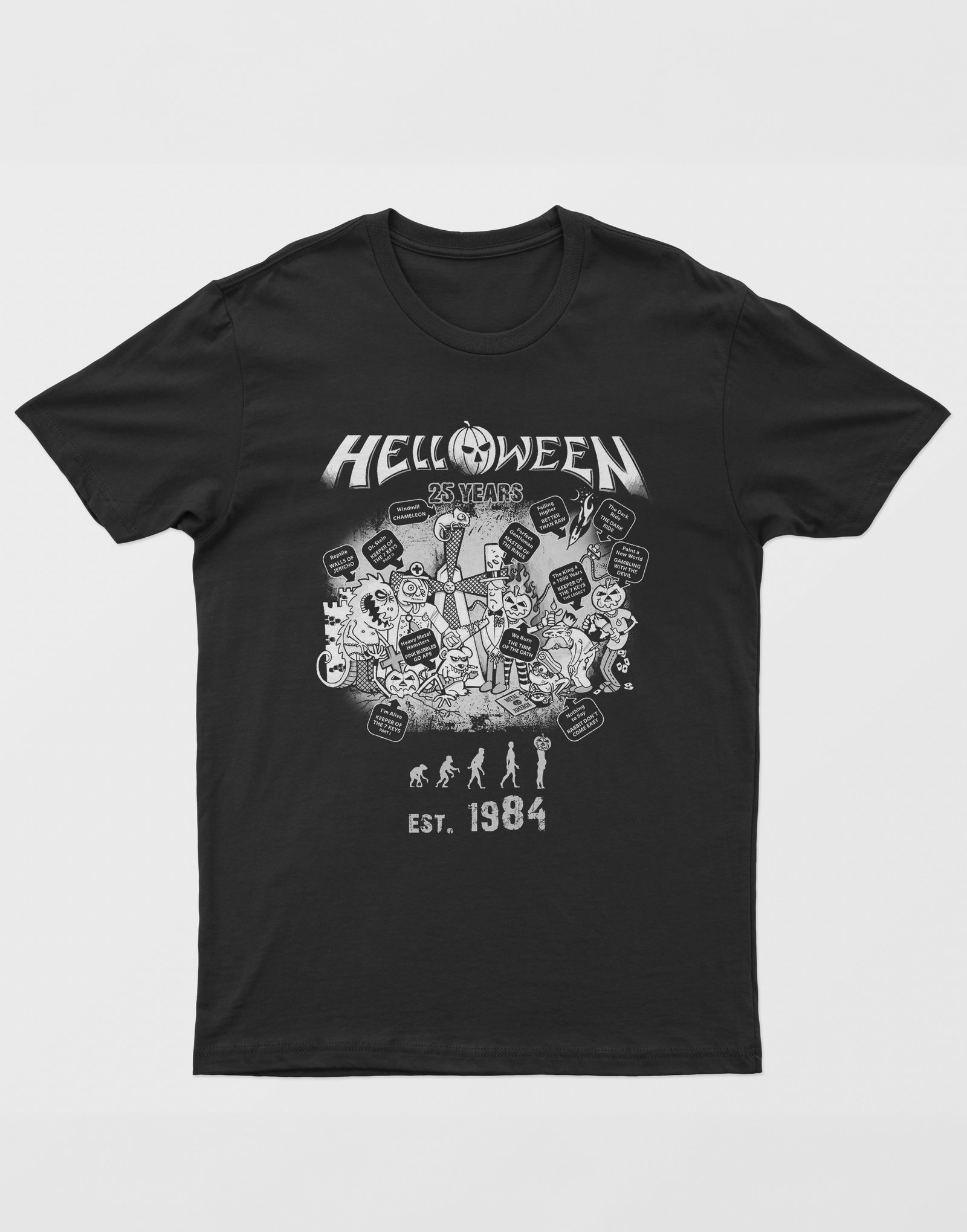 Helloween Dijital Baskı Unisex Tişört