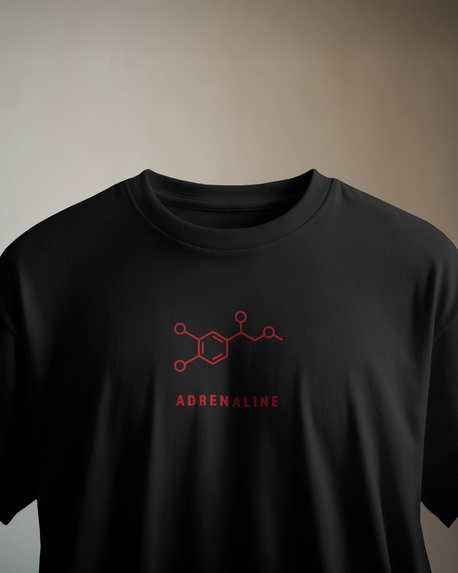 Adrenaline Siyah Tişört