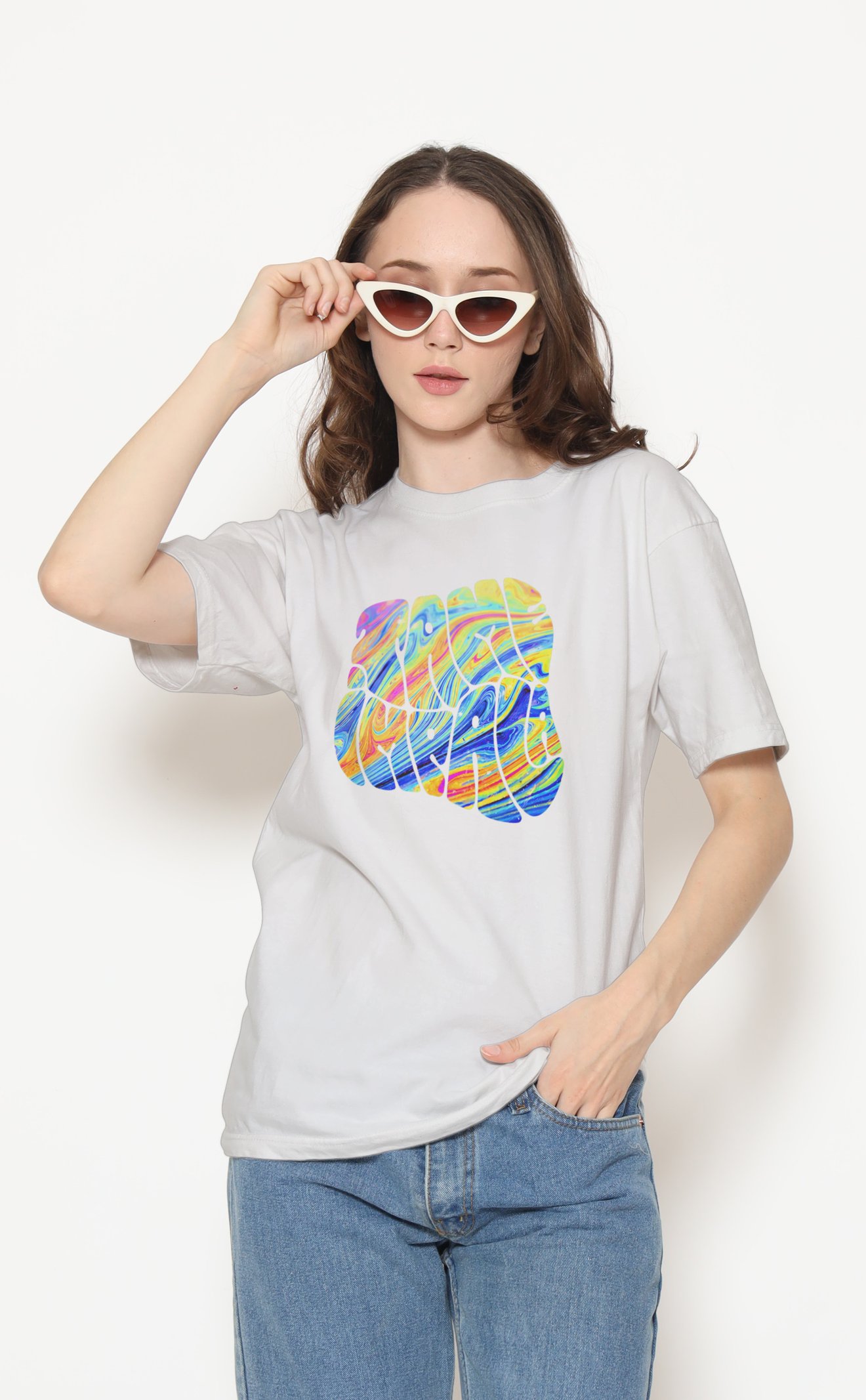 Tame Impala Unisex Beyaz Tişört