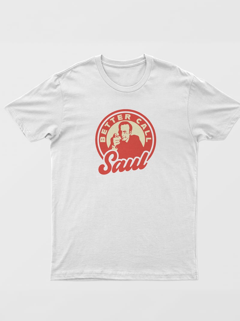 Better Call Saul Unisex Beyaz Tişört