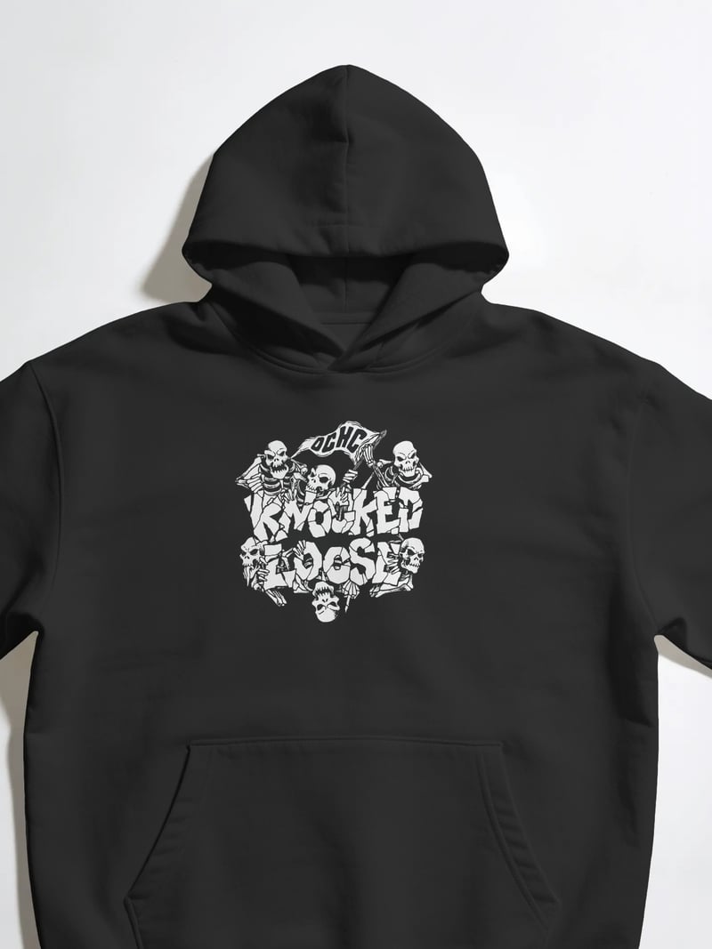 Knocked Loose Kafatası Kapüşonlu Sweatshirt