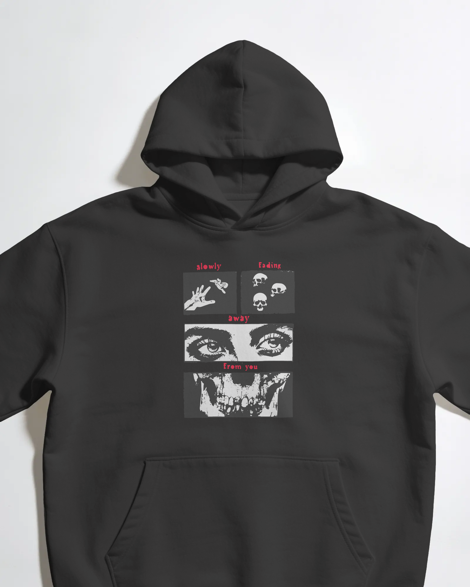 Slowly Fading Unisex Siyah Sweatshirt