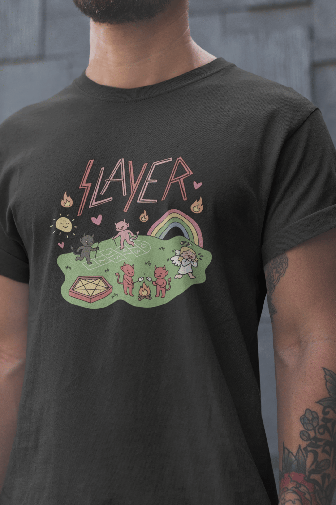Slayer Unisex Siyah Tişört