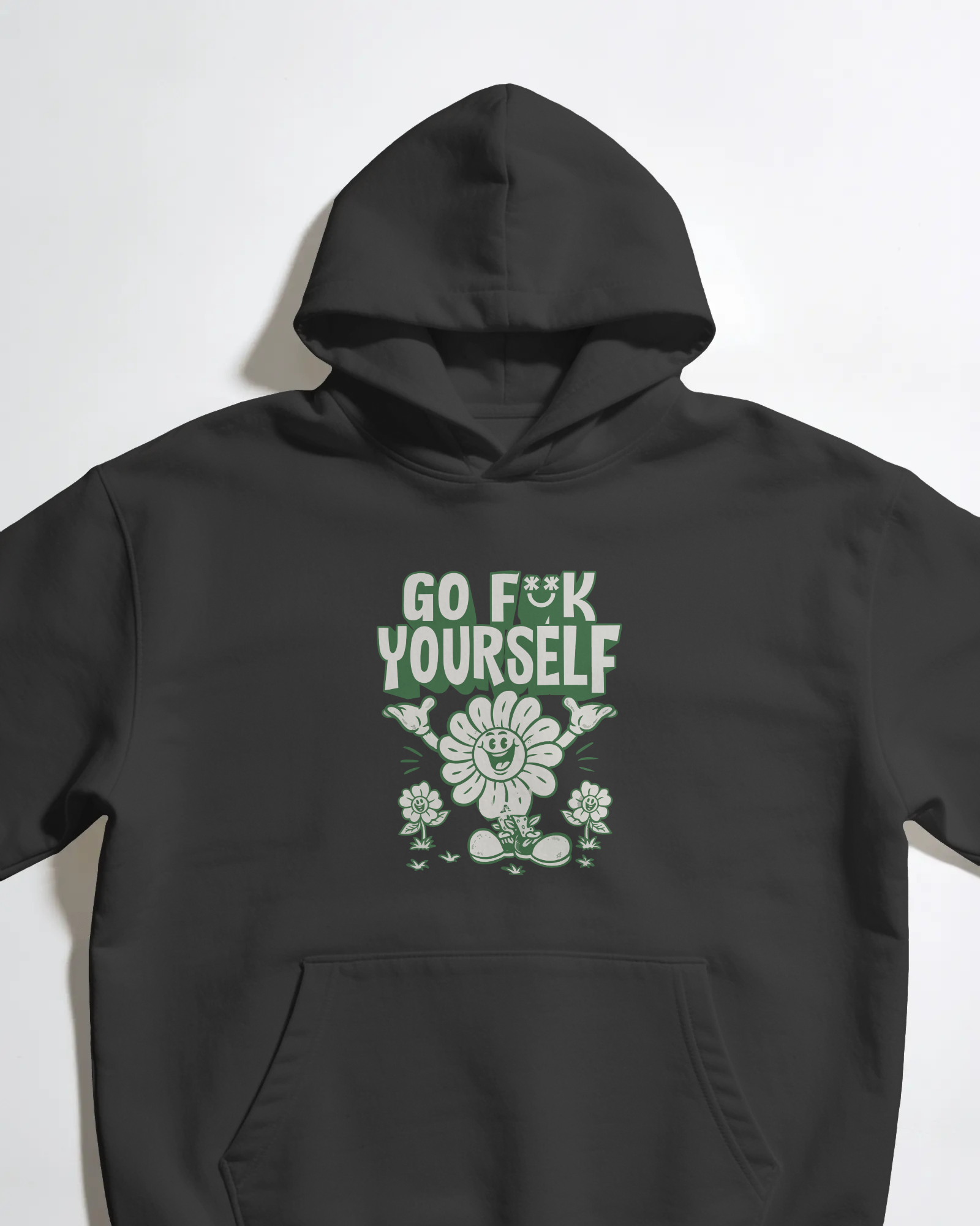 Go F*ck Yourself Unisex Siyah Sweatshirt