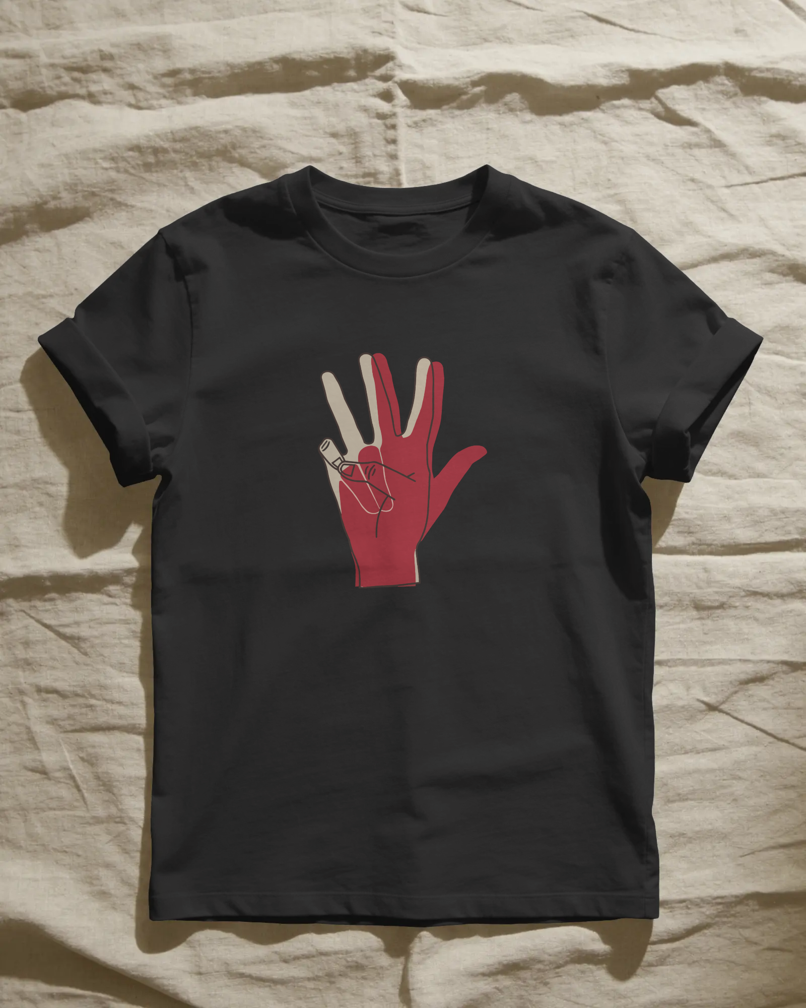 Inglourious Basterds Unisex Siyah Tişört