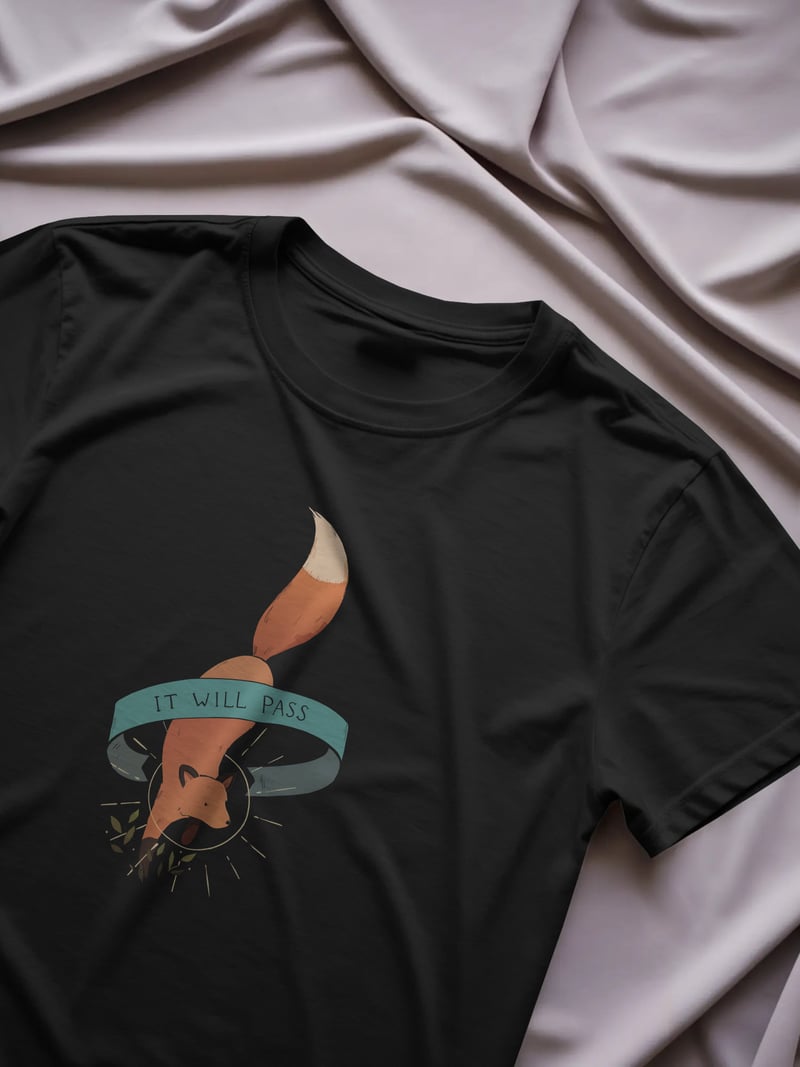 Fleabag Siyah Unisex Tişört