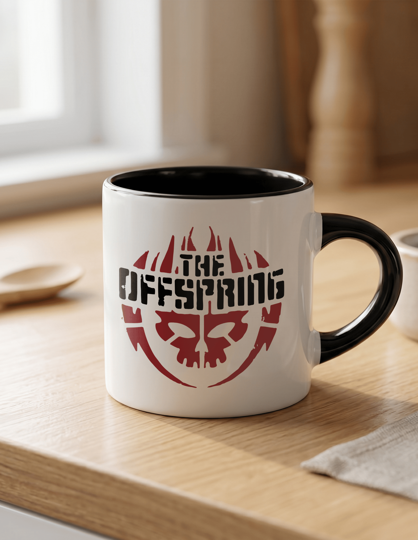 The Offspring Kafatası Kahve Kupası