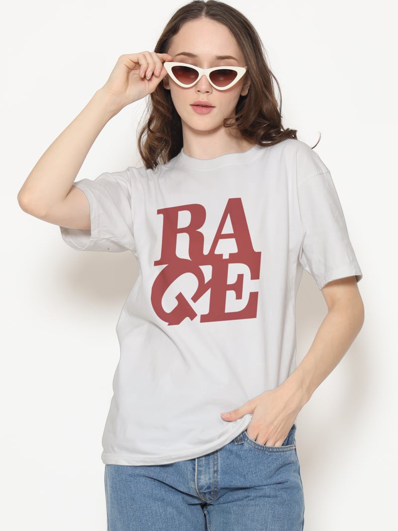 Rage Against the Machine Unisex Beyaz Tişört