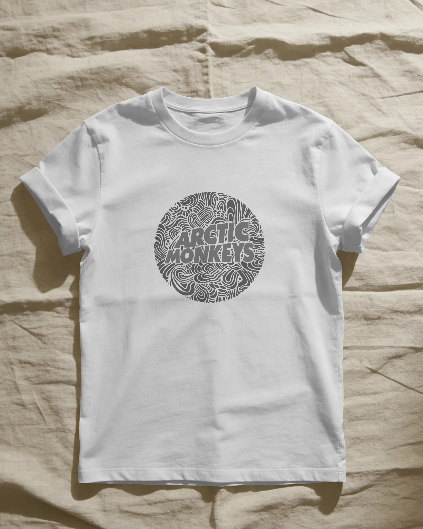 Arctic Monkeys Beyaz Tişört