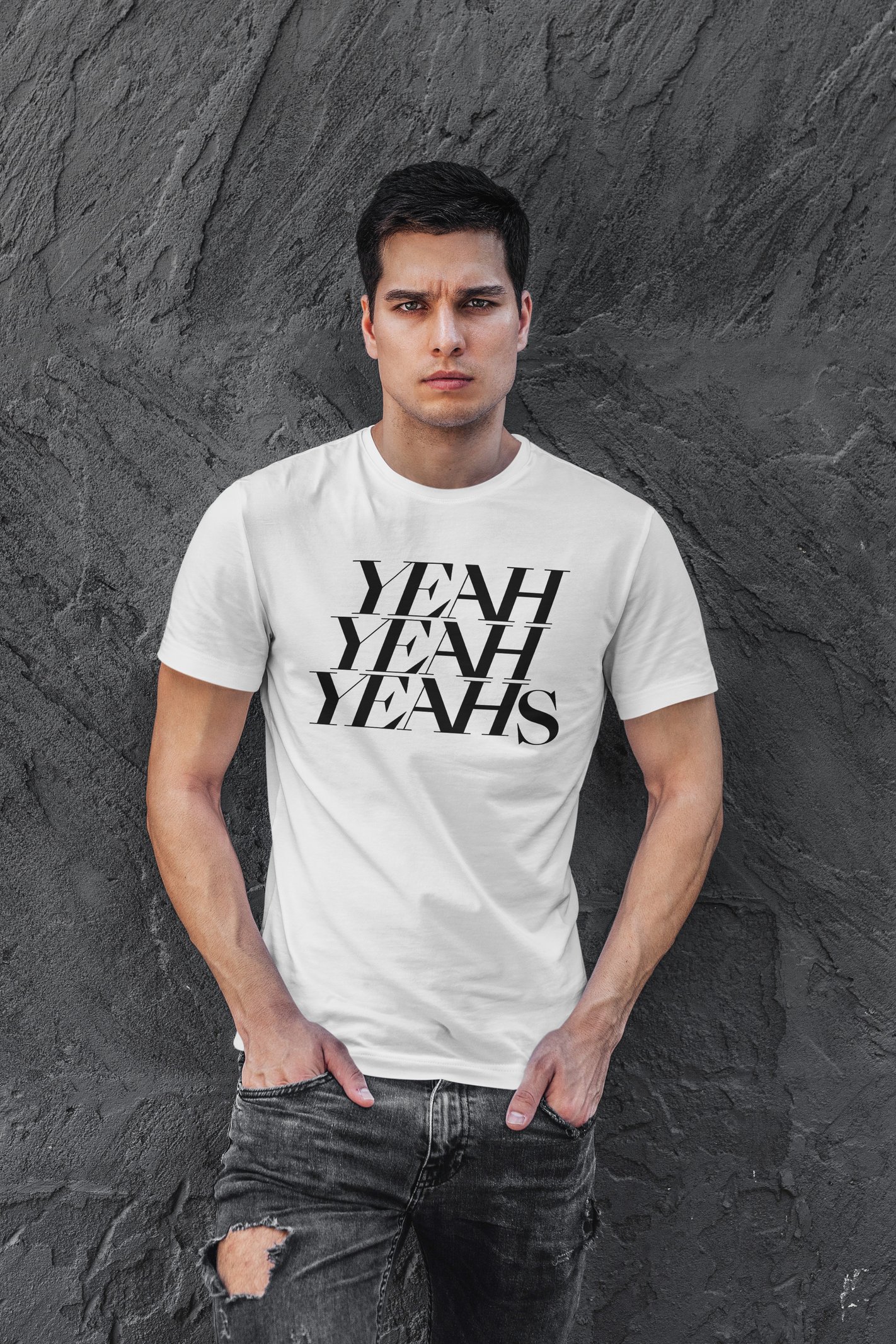 Yeah Yeah Yeahs Unisex Beyaz Tişört