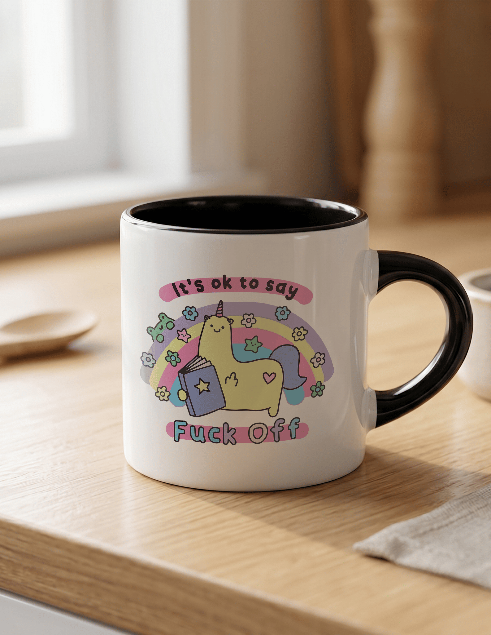 F*ck Off Unicorn Kahve Kupası