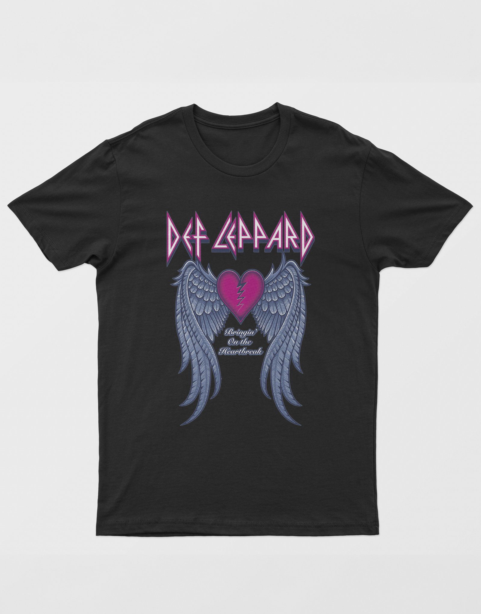 Def Leppard Dijital Baskı Unisex Tişört