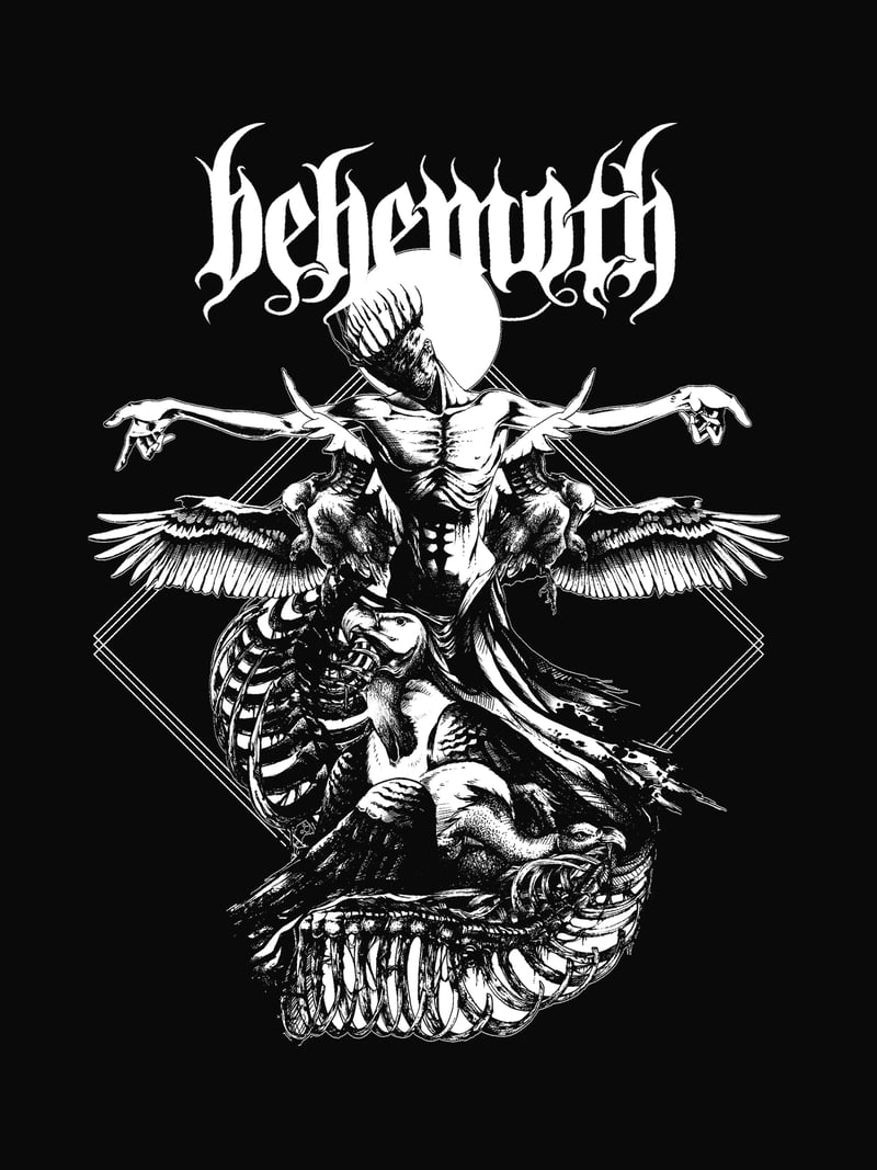 Behemoth Kanatlar baskısının kendisi, ürün üzerinde değil