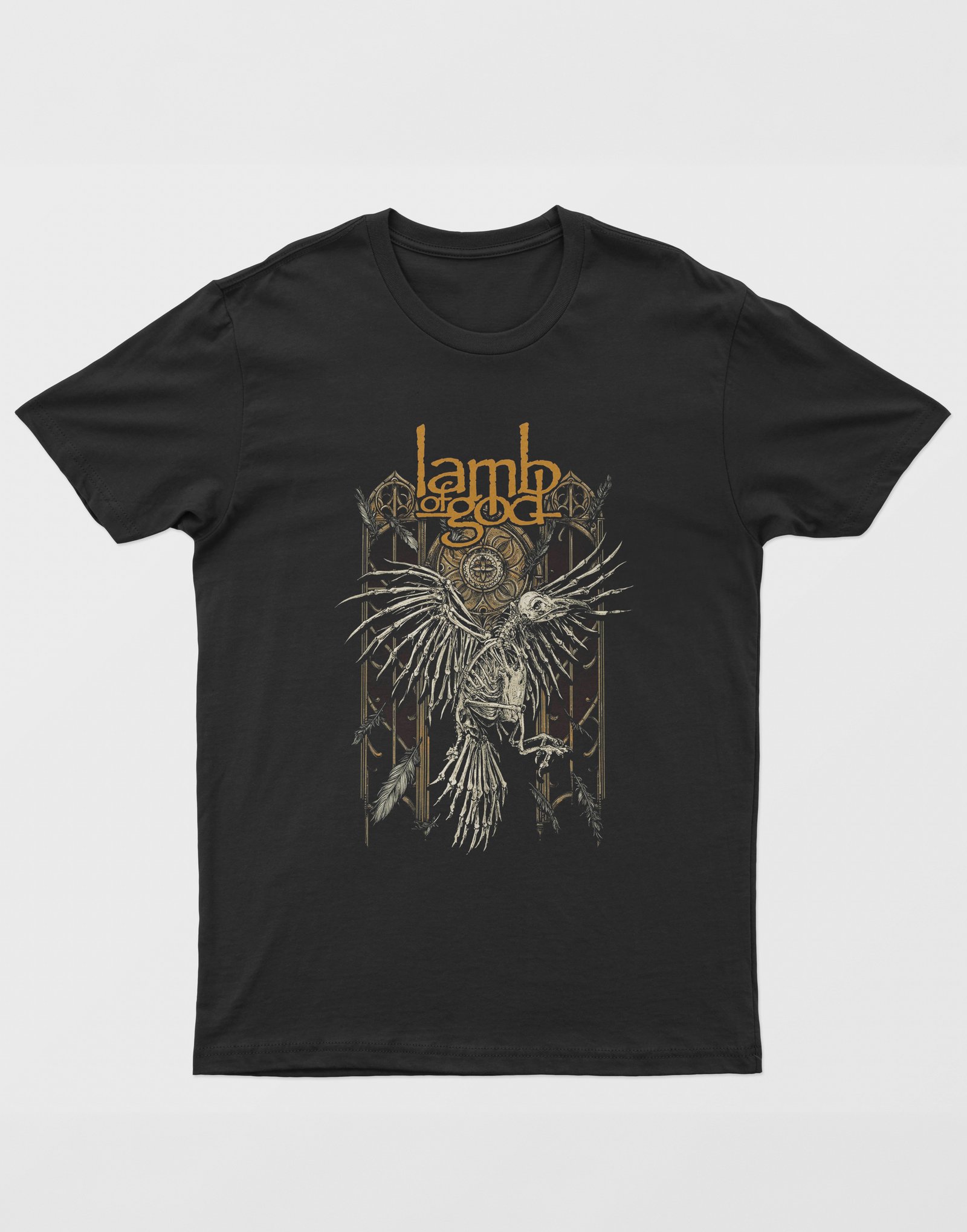 Lamb of God İskelet Tişört