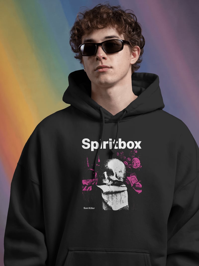 Spiritbox Kafatası Kapüşonlu Sweatshirt