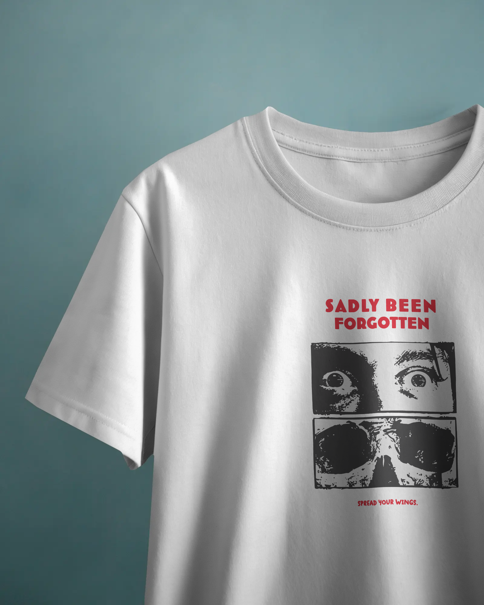 Sadly Been Forgotten Unisex Beyaz Tişört