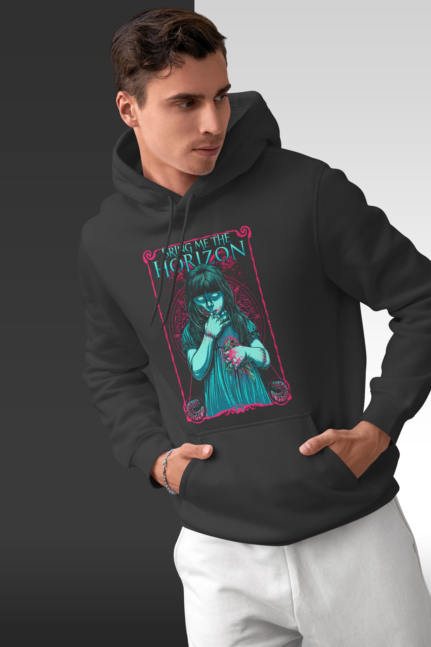 Bring Me The Horizon Kapüşonlu Unisex Sweatshirt
