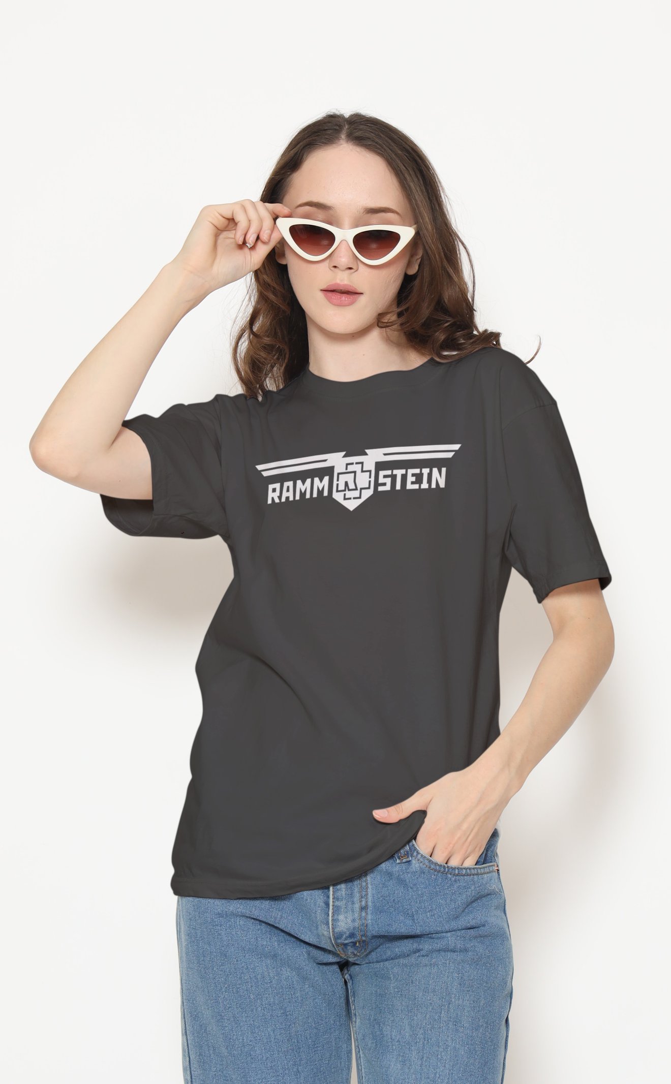 Rammstein Dijital Baskı Unisex Tişört