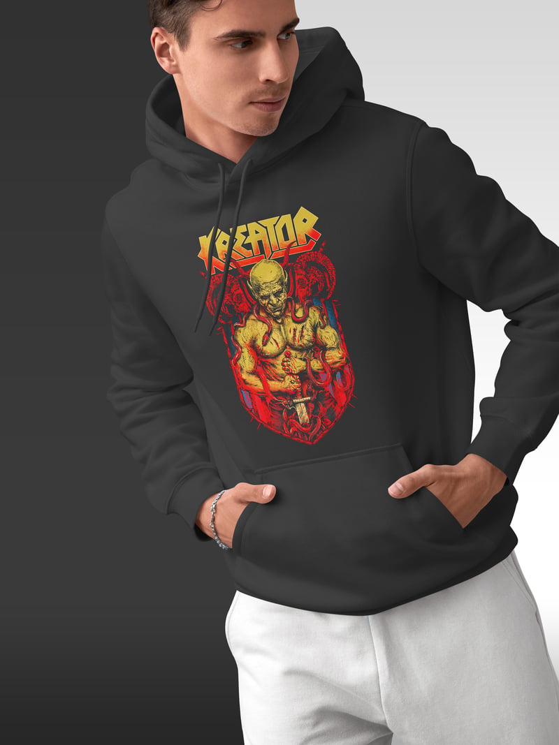 Kreator Kapüşonlu Unisex Sweatshirt