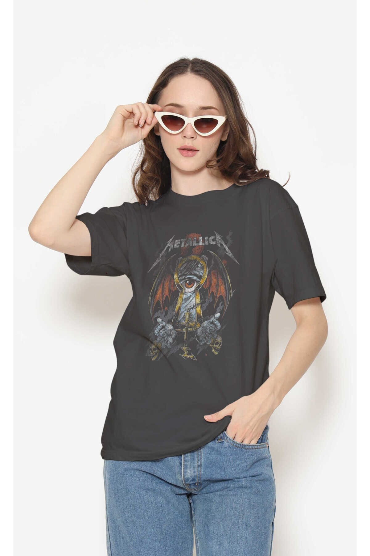 Metallica Kafatası Tişört