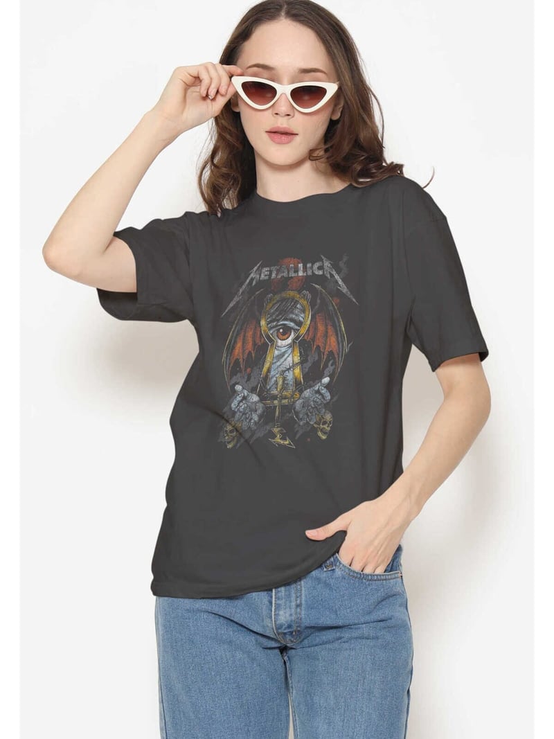 Metallica Kafatası Tişört