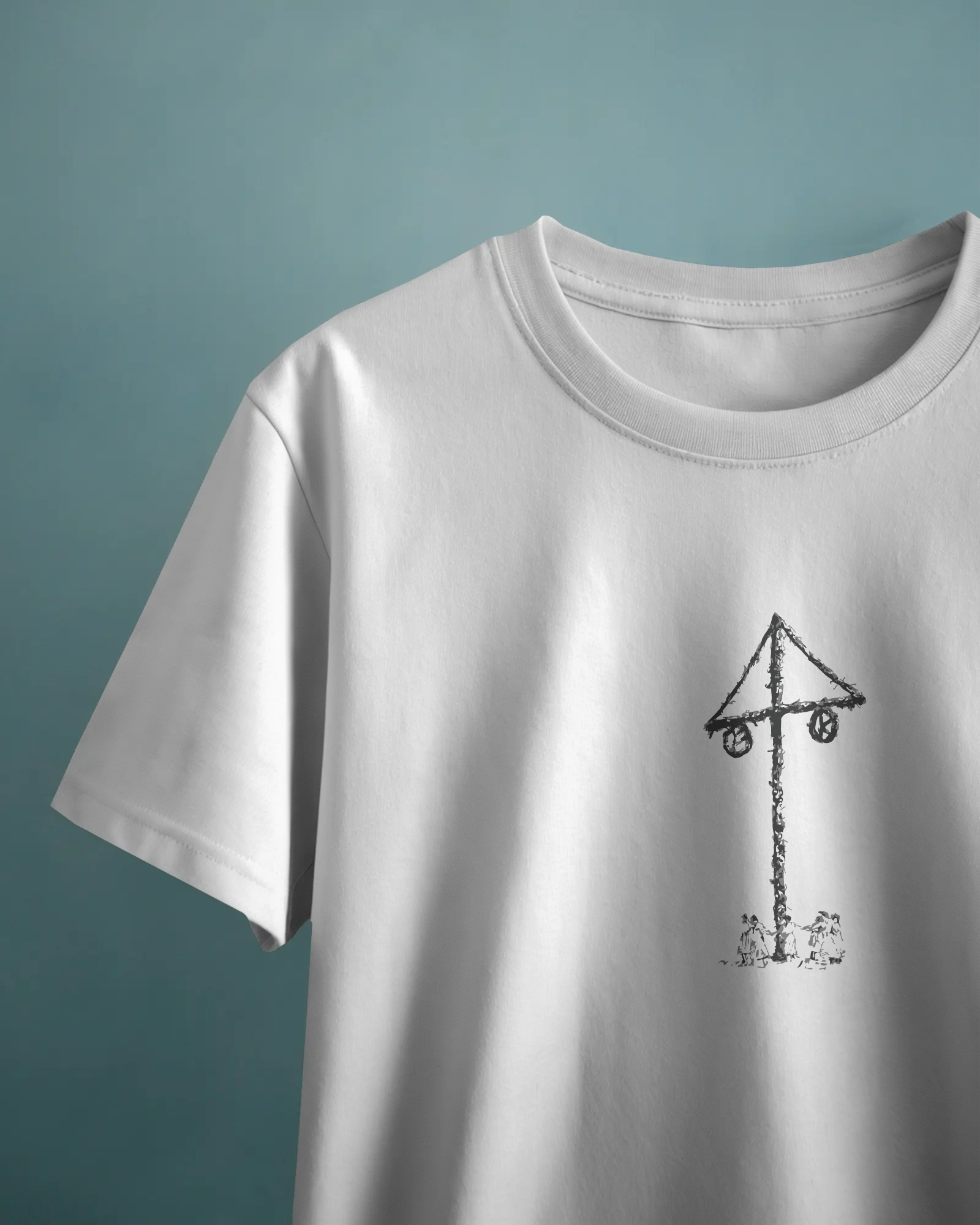 Midsommar Unisex Beyaz Tişört